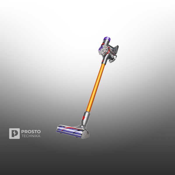 Пылесос Dyson V8 Absolute (SV25), Yellow/Nickel с нашей вилкой